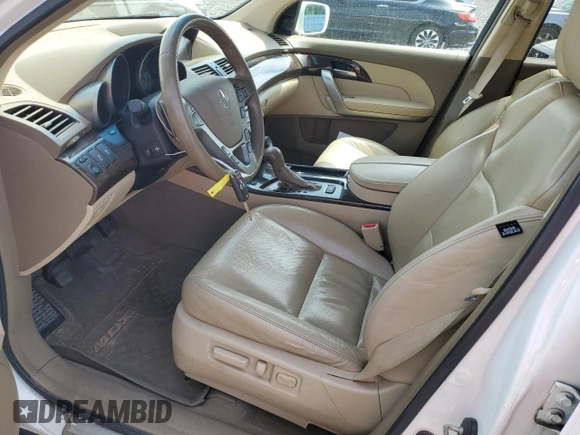 2013 Acura MDX Advance Pkg with VIN 2HNYD2H62DH513953, listed as a Copart auction lot 58642834 with 172,515 mi miles and Clean Title. Bid and sale history available at carsss.com. Image 7.