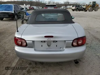 2001 Mazda MX-5 Miata with VIN JM1NB353510214097, listed as a Copart auction lot 50306595 with 111,359 mi miles and Salvage Title. Bid and sale history available at DreamBid. Image 6.