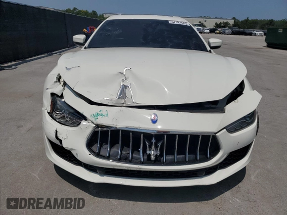 2019 Maserati Ghibli z VIN ZAM57XSA6K1319461, wystawiony jako Copart lot #57321665 z przebiegiem Nie podano mil oraz Tytuł czysty. Historia ofert i sprzedaży dostępna na DreamBid. Obrazek 5.