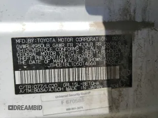 2013 Lexus GS 350 with VIN JTHCE1BL1D5014668, listed as a Copart auction lot 61582715 with 172,794 mi miles and Salvage title. Bid and sale history available at DreamBid. Image 13.