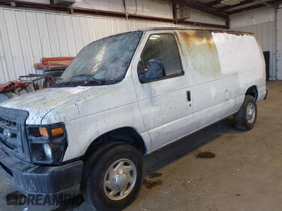 2014 Ford Econoline Cargo Super Duty Commercial with VIN 1FTSE3EL0EDA44921, listed as a IAAI auction lot 41544250 with 45,722 mi miles and . Bid and sale history available at DreamBid. Image 2.