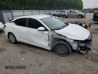 2021 Nissan Sentra S z VIN 3N1AB8BV4MY323164, wystawiony jako Copart lot #54753385 z przebiegiem 43 625 mil mil oraz Szkoda całkowita • Salvage title. Historia ofert i sprzedaży dostępna na DreamBid. Obrazek 4.