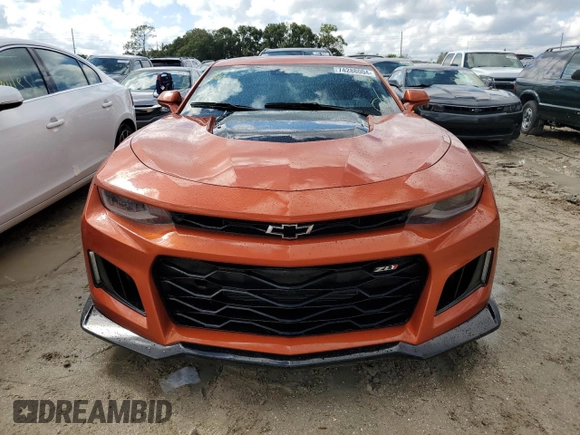 2023 Chevrolet Camaro ZL1 with VIN 1G1FK1R62P0152754, listed as a Copart auction lot 74288004 with Not provided miles and Non repairable. Bid and sale history available at DreamBid. Image 5.