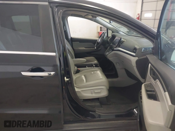 2018 Honda Odyssey EX-L with VIN 5FNRL6H78JB011284, listed as a IAAI auction lot 42000640 with 154,252 mi miles and . Bid and sale history available at DreamBid. Image 5.