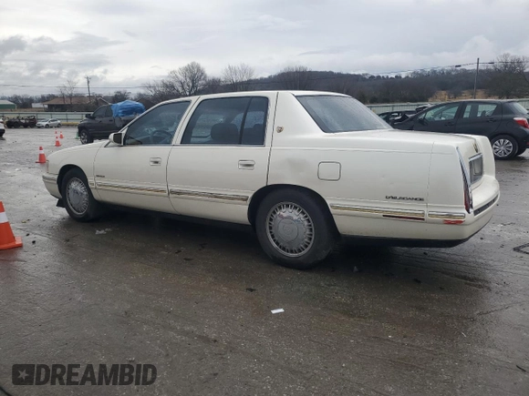 1998 Cadillac DeVille DHS z VIN 1G6KE54Y8WU764383, wystawiony jako Copart lot #43443235 z przebiegiem 169 691 mil mil oraz Szkoda całkowita • Salvage title. Historia ofert i sprzedaży dostępna na DreamBid. Obrazek 2.