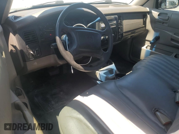 2002 Dodge Dakota with VIN 1B7FL16X62S519749, listed as a Copart auction lot 52776145 with 158,601 mi miles and Salvage Title. Bid and sale history available at carsss.com. Image 8.
