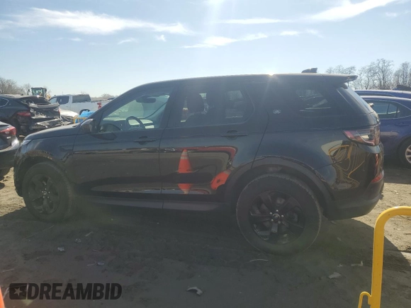2023 Land Rover Discovery Sport S with VIN SALCJ2FX1PH322323, listed as a Copart auction lot 45913485 with 37,263 mi miles and Salvage Title. Bid and sale history available at carsss.com. Image 2.