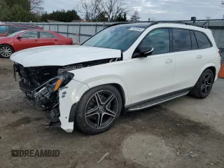2022 Mercedes-Benz GLS 450 with VIN 4JGFF5KE0NA662687, listed as a Copart auction lot 81401043 with 48,938 mi miles and . Bid and sale history available at DreamBid. Image 1.