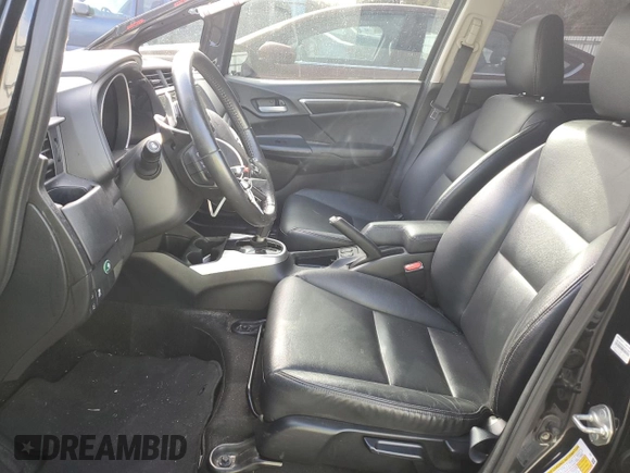 2018 Honda Fit EX-L with VIN 3HGGK5H93JM712611, listed as a Copart auction lot 76383484 with 125,072 mi miles and Salvage Title. Bid and sale history available at carsss.com. Image 7.