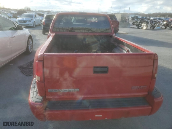 2003 GMC Sonoma SLS with VIN 1GTCS19X538165030, listed as a Copart auction lot 81485724 with NaN miles and Salvage Title. Bid and sale history available at carsss.com. Image 6.