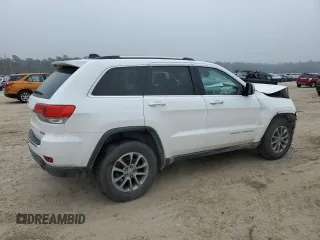 2015 Jeep Grand Cherokee Limited with VIN 1C4RJFBG4FC641824, listed as a Copart auction lot 44455605 with 87,576 mi miles and Salvage Title. Bid and sale history available at carsss.com. Image 3.