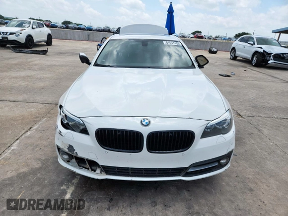 2016 BMW 5 Series 528i with VIN WBA5A5C59GD528109, listed as a Copart auction lot 61691405 with 107,837 mi miles and Salvage title. Bid and sale history available at DreamBid. Image 5.