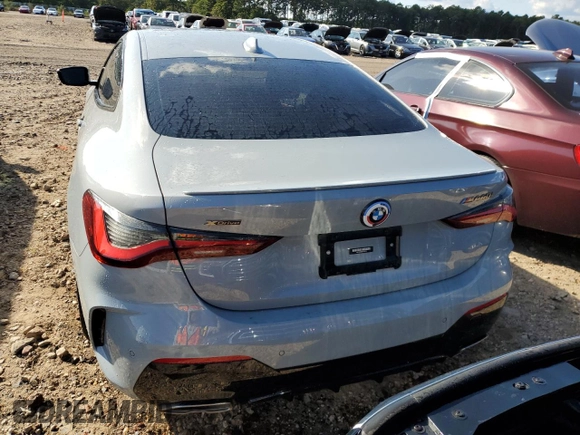 2023 BMW 4 Series M440i xDrive with VIN WBA13AR06PCL24743, listed as a Copart auction lot 70877503 with 6,584 mi miles and . Bid and sale history available at DreamBid. Image 6.