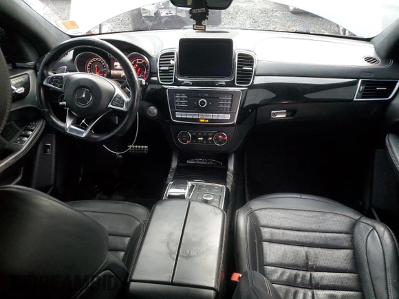 2016 Mercedes-Benz GLE 63 S AMG with VIN 4JGED7FB7GA046744, listed as a Copart auction lot 85036564 with 93,455 mi miles and Salvage title. Bid and sale history available at DreamBid. Image 8.