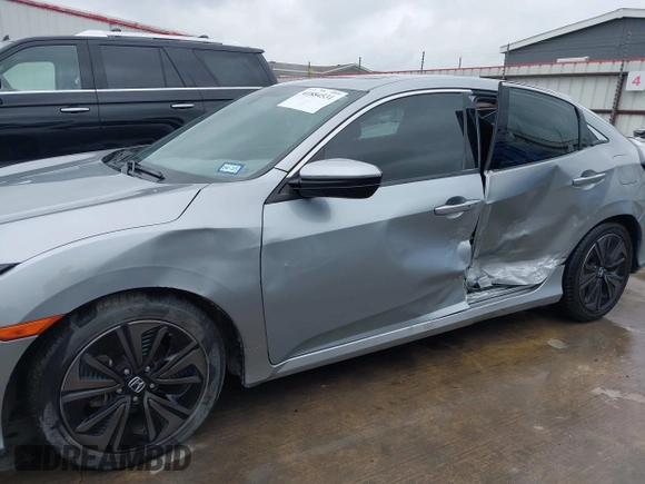 2018 Honda Civic EX with VIN SHHFK7H58JU224325, listed as a IAAI auction lot 41884531 with 76,586 mi miles and . Bid and sale history available at DreamBid. Image 6.