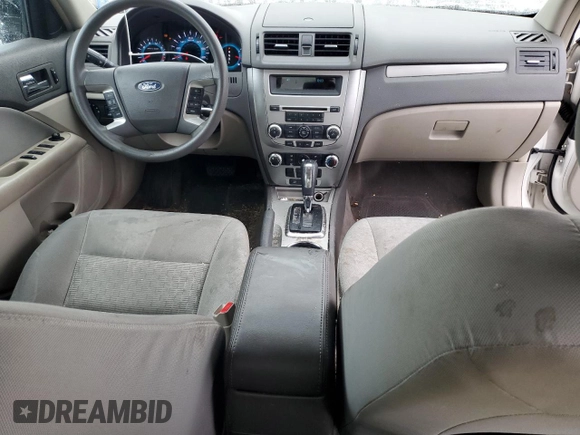 2012 Ford Fusion SE with VIN 3FAHP0HA3CR386483, listed as a Copart auction lot 60967535 with 156,504 mi miles and Salvage title. Bid and sale history available at DreamBid. Image 8.