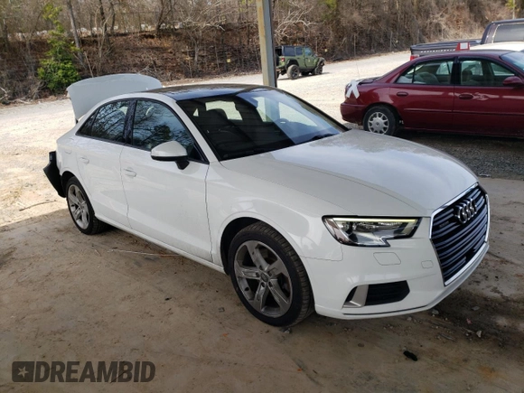 2017 Audi A3 Sedan Premium with VIN WAUB8GFF3H1059231, listed as a Copart auction lot 41212544 with 74,444 mi miles. Bid and sale history available at carsss.com. Image 4.