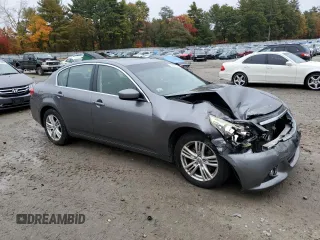 2012 Infiniti G25 x with VIN JN1DV6AR3CM861580, listed as a Copart auction lot 76284164 with 80,222 mi miles and Clean Title. Bid and sale history available at carsss.com. Image 4.