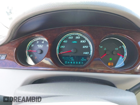 2011 Buick Lucerne CXL with VIN 1G4HC5EM9BU112029, listed as a IAAI auction lot 41889702 with 77,073 mi miles and . Bid and sale history available at carsss.com. Image 7.