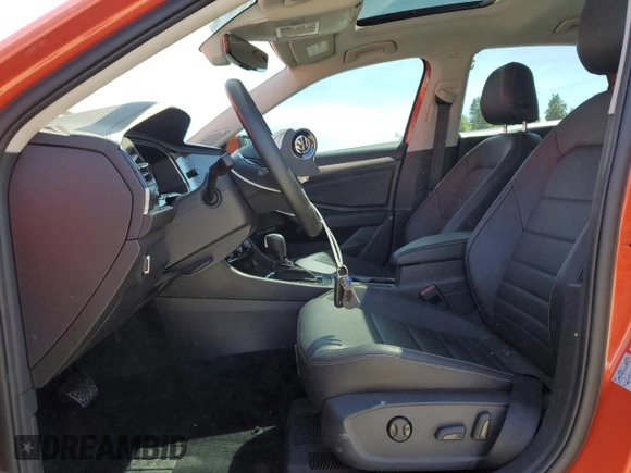 2021 Volkswagen Jetta SEL with VIN 3VWE57BUXMM099832, listed as a Copart auction lot 58607035 with 71,519 mi miles and Salvage title. Bid and sale history available at DreamBid. Image 7.