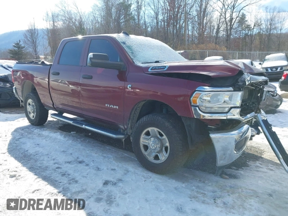2021 Ram 2500 Tradesman with VIN 3C6UR5CLXMG531872, listed as a IAAI auction lot 41244718 with 74,932 mi miles. Bid and sale history available at carsss.com. Image 1.
