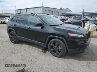 2018 Jeep Cherokee Latitude with VIN 1C4PJLCB1JD540543, listed as a Copart auction lot 49877555 with 107,425 mi miles and Salvage Title. Bid and sale history available at carsss.com. Image 4.