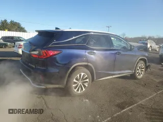 2022 Lexus RX 350L with VIN JTJHZKFA1N2042206, listed as a Copart auction lot 85911304 with 8,617 mi miles and Salvage title. Bid and sale history available at DreamBid. Image 3.
