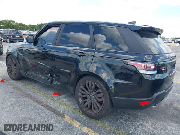 2017 Land Rover Range Rover Sport z VIN SALWR2FE8HA181202, wystawiony jako IAAI lot #42130644 z przebiegiem 70 670 mil mil oraz . Historia ofert i sprzedaży dostępna na DreamBid. Obrazek 3.