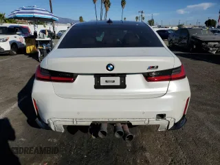 2022 BMW M3 Competition z VIN WBS33AY03NFL72105, wystawiony jako Copart lot #77904214 z przebiegiem 35 387 mil mil oraz Szkoda całkowita • Salvage title. Historia ofert i sprzedaży dostępna na DreamBid. Obrazek 6.