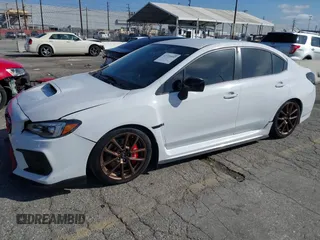 2020 Subaru WRX Premium with VIN JF1VA1B6XL9809876, listed as a IAAI auction lot 41721642 with 52,224 mi miles. Bid and sale history available at carsss.com. Image 2.