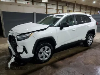 2024 Toyota RAV4 LE with VIN 2T3F1RFV4RW470118, listed as a Copart auction lot 50892435 with 25,162 mi miles and Non Repairable. Bid and sale history available at carsss.com. Image 1.