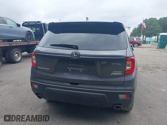 2019 Honda Passport Sport с VIN 5FNYF8H29KB006583, выставлен на аукционе IAAI как лот 42744144 с пробегом 63 379 миль миль и . История ставок и продаж доступна на DreamBid. Изображение 16.