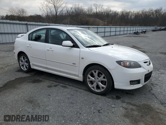 2007 Mazda 3 s Sport with VIN JM1BK323071610819, listed as a Copart auction lot 47551385 with 140,363 mi miles and Salvage Title. Bid and sale history available at carsss.com. Image 4.