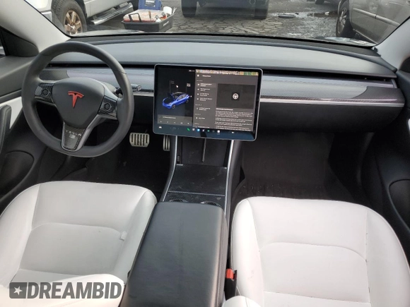 2019 Tesla Model 3 Long Range with VIN 5YJ3E1EB9KF440365, listed as a Copart auction lot 83839034 with 74,667 mi miles and Salvage Title. Bid and sale history available at DreamBid. Image 8.