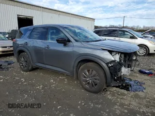 2024 Nissan Pathfinder S с VIN 5N1DR3AC0RC227732, выставлен на аукционе Copart как лот 85180954 с пробегом Не указан миль и Списание • Salvage title. История ставок и продаж доступна на DreamBid. Изображение 4.