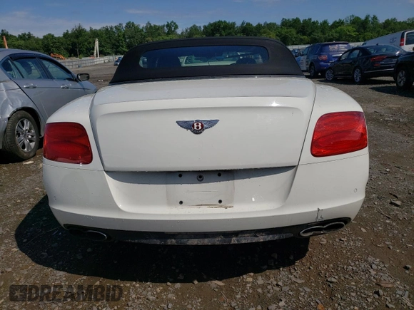 2013 Bentley Continental GT z VIN SCBGT3ZA4DC080364, wystawiony jako Copart lot #60699953 z przebiegiem Nie podano mil oraz . Historia ofert i sprzedaży dostępna na DreamBid. Obrazek 6.