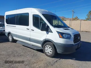 2019 Ford Transit with VIN 1FTYE2CM8KKB72492, listed as a IAAI auction lot 41371136 with 111,915 mi miles and . Bid and sale history available at DreamBid. Image 1.