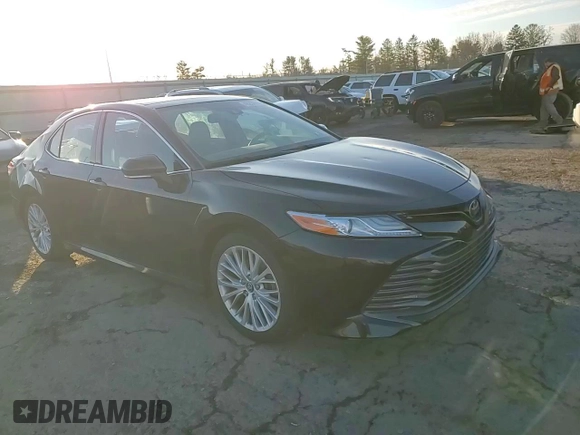 2019 Toyota Camry LE with VIN 4T1B11HK1KU728774, listed as a Copart auction lot 48239275 with 55,293 mi miles and Salvage Title. Bid and sale history available at carsss.com. Image 10.