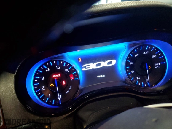 2020 Chrysler 300 S with VIN 2C3CCAGG8LH156319, listed as a Copart auction lot 74512214 with 79,638 mi miles and Salvage Title. Bid and sale history available at DreamBid. Image 9.