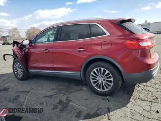 2017 Lincoln MKX Select with VIN 2LMPJ6KP5HBL15010, listed as a Copart auction lot 87696665 with 129,295 mi miles and Salvage Title. Bid and sale history available at carsss.com. Image 2.