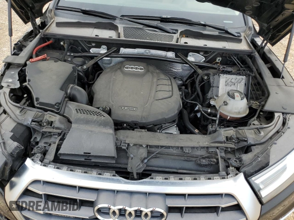 2018 Audi Q5 Premium with VIN WA1ANAFY4J2018204, listed as a Copart auction lot 52797164 with 74,850 mi miles and Salvage Title. Bid and sale history available at carsss.com. Image 11.