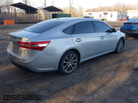 2014 Toyota Avalon Limited with VIN 4T1BK1EB4EU090185, listed as a IAAI auction lot 41715194 with 120,489 mi miles and . Bid and sale history available at carsss.com. Image 4.
