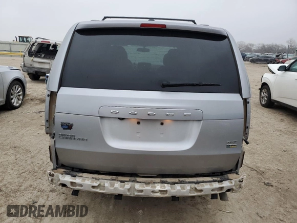 2017 Dodge Grand Caravan GT with VIN 2C4RDGEG8HR792149, listed as a Copart auction lot 43964695 with 121,833 mi miles and Salvage Title. Bid and sale history available at DreamBid. Image 6.