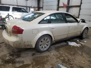 2001 Audi A6 z VIN WAUZL54B11N140292, wystawiony jako Copart lot #44751925 z przebiegiem 230 517 mil mil oraz Szkoda całkowita • Salvage title. Historia ofert i sprzedaży dostępna na DreamBid. Obrazek 3.