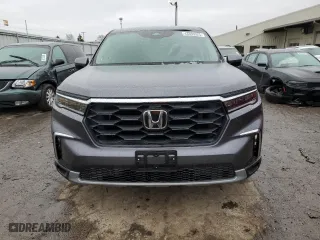 2025 Honda Pilot EX-L with VIN 5FNYG1H44SB040047, listed as a Copart auction lot 43359925 with 4,896 mi miles and Salvage Title. Bid and sale history available at carsss.com. Image 5.