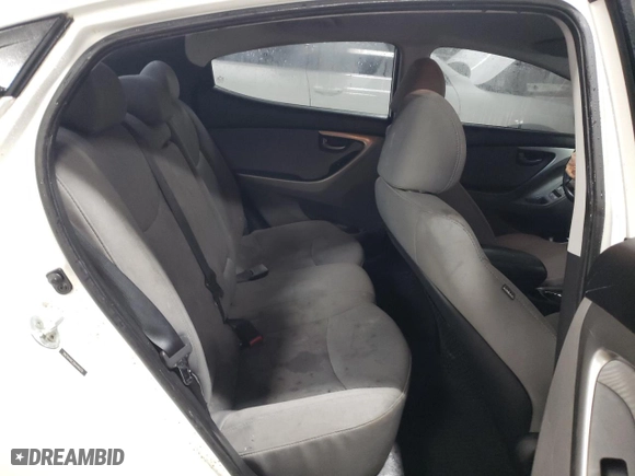 2013 Hyundai Elantra GLS PZEV with VIN 5NPDH4AE2DH446610, listed as a Copart auction lot 47135325 with 196,517 mi miles and Salvage Title. Bid and sale history available at carsss.com. Image 10.