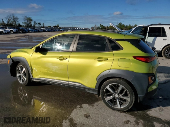 2018 Hyundai Kona Ultimate with VIN KM8K53A54JU094881, listed as a Copart auction lot 46808235 with 64,149 mi miles and Salvage Title. Bid and sale history available at carsss.com. Image 2.