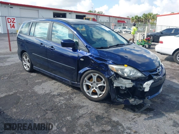 2009 Mazda 5 Sport with VIN JM1CR29L390355978, listed as a IAAI auction lot 41609117 with 118,588 mi miles and . Bid and sale history available at DreamBid. Image 1.