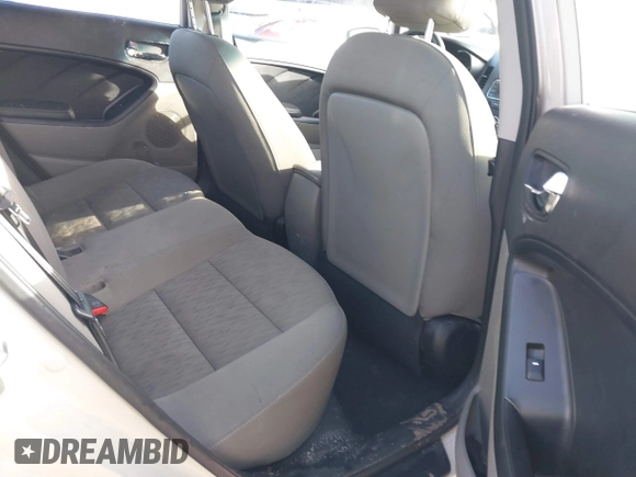 2015 Kia Forte LX with VIN KNAFK4A66F5295094, listed as a IAAI auction lot 41795729 with 183,771 mi miles. Bid and sale history available at carsss.com. Image 8.