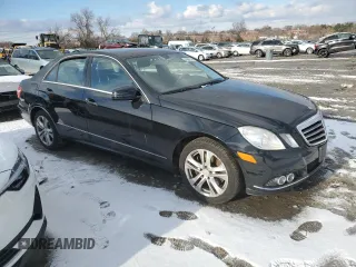2011 Mercedes-Benz E 350 Luxury with VIN WDDHF8HB1BA371256, listed as a Copart auction lot 41592315 with 137,804 mi miles and Salvage Title. Bid and sale history available at DreamBid. Image 4.